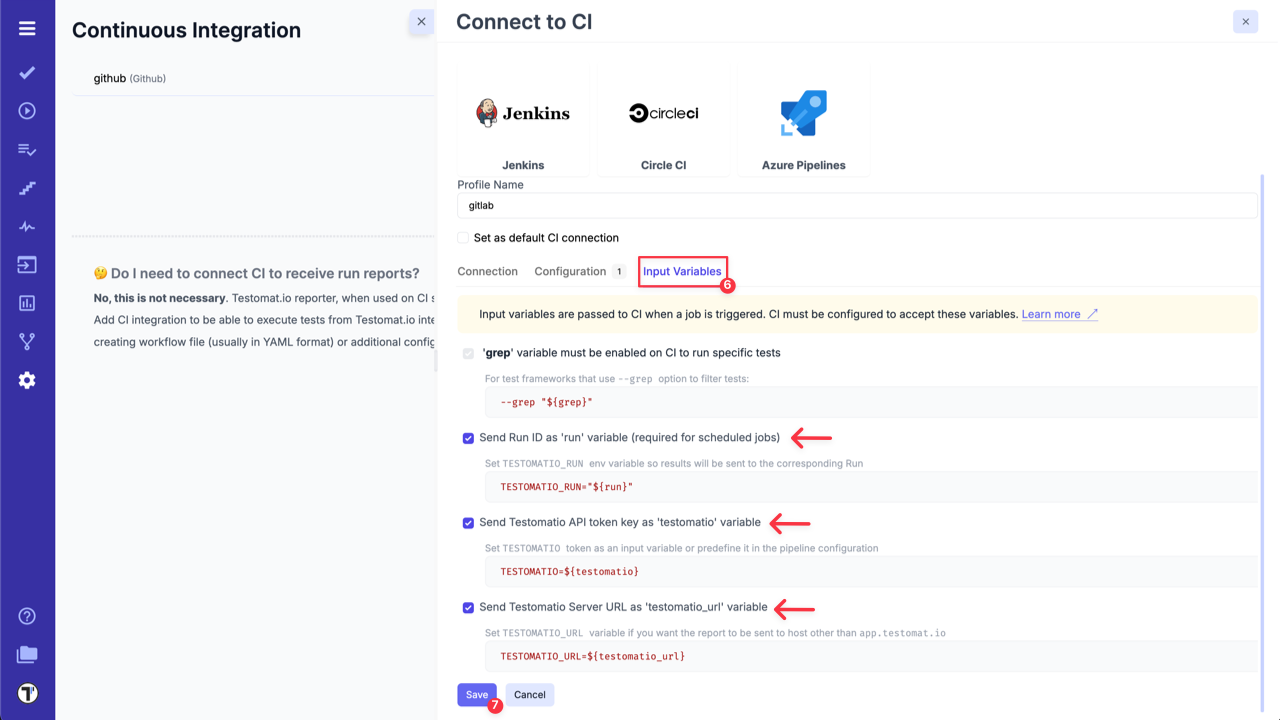Testomatio - GitLab